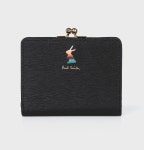 폴스미스 Paul Smith 마케트리 바니 2단 접이식 지갑 블랙 : 리치리치재팬