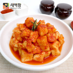 새벽팜 깍두기 1kg 국산 전라도김치 : 새벽팜