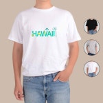 남여공용 하와이 알로하 신혼여행 7 맞춤 디자인 반팔티 z0033 : 오모터스