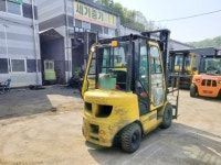 현대 2.5톤 디젤지게차 판매 / 25DE 2011년 4M 하이마스트 캐빈 옵션 자동발예정 : 두산지게차 세기중기