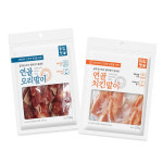 아임펫 오리연골말이 닭연골말이 120g 튼튼 관절관리 간식 : 도그러브