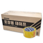 오성 박스테이프 50mx50개 1박스 투명테이프 OPP 택배 중포장용 : 멀티홈마켓