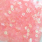 크리스탈 투명 핑크별 스팽글10g 3mm 4mm 레진 네일 슬라임토핑 재료 러빈데이즈 : 러빈데이즈토퍼