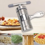 제면기 칼국수 라면 우동 기계 스파게티 만들기 5 프레스 금형 과일 Juicer 주방 용품 수동 국수 메이커 스테인레스 스틸 파스타 : 포온지마켓