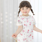 5+2 항균 아기 수면조끼 유아 아동 봄 여름 메쉬 수면잠옷 돌아기 : 배꼽손실내복