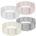 푸르미 매직울타리 중형 10P 강아지 안전 펜스 (위 옆으로 연장가능) : 프리마펫