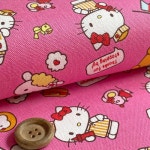 산리오 정품 헬로 키티 햄버거 패턴 옥스 레드 티니핑크 크림 팝콘 캐릭터 입원 입학 통원 통학 레슨 가방 신발 손 G8911 handicraft 멜시... 