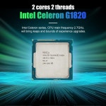 중고 인텔 셀러론 G1820 2.7GHz 2M 캐시 듀얼 코어 CPU 프로세서 SR1CN LGA1150 트레이 지원 H81 마더보드 : 데반스