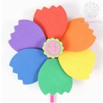 바람개비만들기 유아 아동 미술교재 어린이집교구만들기 7종택1 : 슈퍼케이스