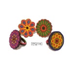 나무DIY 반지 만들기 랜덤1개 공예 어린이집 유치원 초등 미술놀이재료 방과후 주간노인 : 블루데이지샵