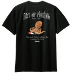 [기능성반팔/순면]아트오브피싱 문어 쭈꾸미 에깅 루어 낚시티셔츠 : 피싱웨어