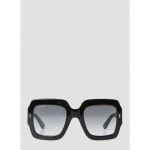 [millers.kr/명품러스][해외직배송 5일] 구찌 오버사이즈 스퀘어 프레임 선글라스브라운 색상 100018 : 명품러스