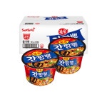 삼양 볶음 간짬뽕 큰컵 105g (16개) 오징어 꽃게 매콤볶음해물맛 박스 대량 구매 : 무닷컴