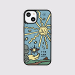 태양과펜타클 케이스 Epoxy iPhone 15 : 226스튜디오