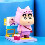 어린이장난감 미니블럭 짱구는못말려 완구 장난감만들기 블럭 유아장난감 부리부리대마왕 : 스마트하니D