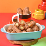 업소용 대용량 델리 한입츄러스 커스터드크림 750g 미니 냉동추러스 식자재도매 : 하우스원푸드