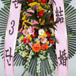 개업 결혼식 전국꽃배달 축하화환 3단 알뜰형 : 사팔플라워