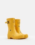 쥴스 몰리 골드 보타니컬 BEE 프린티드 레인부츠, joules Molly Mid Height Printed Wellies : 런던몰