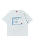 [비욘드클로젯][N ARCHIVE COLLECTION] GALLERY NOWHY 모던 아트 프린트 반팔 티셔츠 화이트 : beyond closet