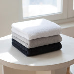 무한타올 프리미엄 무지 120g 세면타월 얇은수건 답례품 기념타월 : 코튼타올