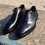 젠틀 안트 이태리 카프 핸드 워싱 스트레이트팁 홍창 남성 수제화 구두 블랙 TZ : 티피코