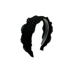 [오뜨르뒤몽드] 스프링 레이스 헤어밴드 (블랙) spring lace hairband (black) : 오뜨르 뒤 몽드