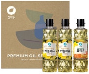 대상 청정원 고급유6호/선물세트/카놀라유 500ml/요리유500ml/카놀라유 : 할인천국