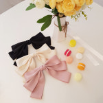 얼굴소멸 새틴 3단 대왕리본핀 골프리본핀 셀프웨딩 : 낭만의 시작. 제이프릴