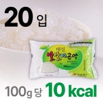 알알이곤약 200g x 20개 대신물산 (100g당 10Kcal,습식타입) : 대신 곤약