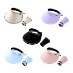 그란데로자 여성창모자 돌돌이썬캡 접이식 나들이 모자 : 그란데로자