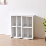 HYR77D 770 수납 다용도 책장 2단 8칸 : 히트가구