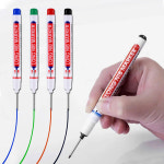 깊은 틈새 구멍 마킹 펜 목공 유리 금속 작업 표시 마카 펜 가는 세핌 매직 싸인펜 : 스토비투