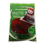 반찬단지 깻잎무침2kg 1개 : 달인식자재마트