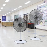 24 날개 공업용선풍기 대형 축사용 산업용 초대형 : 백설09