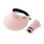 그란데로자 여성창모자 돌돌이썬캡 접이식 나들이 모자 : 그란데로자