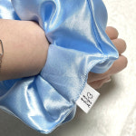 [밍코아카이브] 물결 스크런치 2color / 머리끈 : 모양 moyang