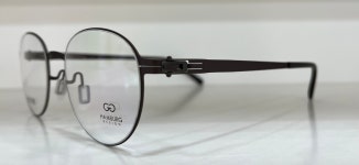 HAMBURG 함부르크 CLASSIC h9660 가벼운 초경량안경 티타늄 : 이안경