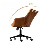 원형 회전의자 바퀴달린의자 등받이 사무용 책상의자 대기의자 손님의자 : 이쯔마켓