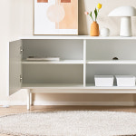 무브 템바보드 인테리어 높은 2400 거실장 : 진영 가구