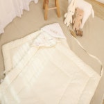 르베베 오가닉 나비 아기 신생아 겉싸개 유아 사계절 이불 : 르베베베이비