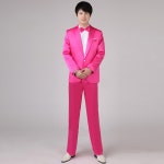 남성 예복 연회 단체 공연 학생 대합창 컬러 양복 영화관 주제 촬영 노래방 : S무역