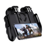 모배 키마 모바일배그 키보드 마우스 컨트롤러 배그 H9 PUBG 게임 인체 공학적 패드 트리거 슈팅 무료 파이어 냉각 팬 조이스틱 IOS... 
