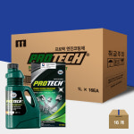 [16개입] 프로텍 엔진코팅제 1L 1BOX 트럭 엔진오일 교환 화물차첨가제 : 대림온