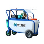 농약살포기 자동 고압 엔진 살포 분무기 기계 동력 농약 농업용 소독기 충전식 : 뿌꾸네상점