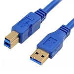 3.0 초고속 USB B타입 프린터 연결선 케이블 연결잭 : 정사장몰