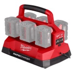 밀워키 M18 PC6 18V 팩아웃 멀티 충전기 6구 : 부일툴릭스