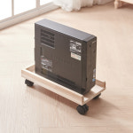 HYR75A 원목 삼나무 본체 바퀴형 받침대 : 히트가구