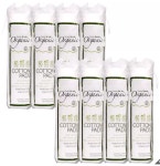 심플리젠틀 유기농 화장솜 100매 8팩 organic cotton 100% 독일 면화 : 두잇트레이드