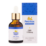 펫트리톡스 펫 CBD 5% 보증 햄프씨드 오일 1700mg 강아지 고양이 눈물 관절 영양제 : 유앤티커머스