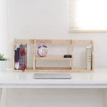 HYR73F 800 원목 4칸 선반 책꽂이 고무나무 : 히트가구